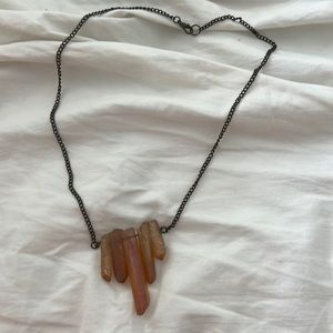 Quartz necklace